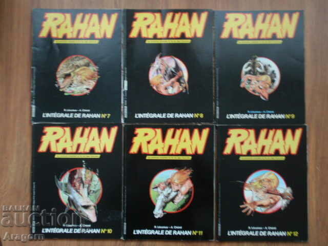 complete Rahan collection 1-42 - "L'integrale de Rahan" 1984-1987 - 6 complete Rahan collection 1-42 - "L'integrale de Rahan" 1984-1987 - 6