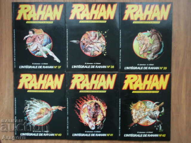 complete Rahan collection 1-42 - "L'integrale de Rahan" 1984-1987 - 7 complete Rahan collection 1-42 - "L'integrale de Rahan" 1984-1987 - 7