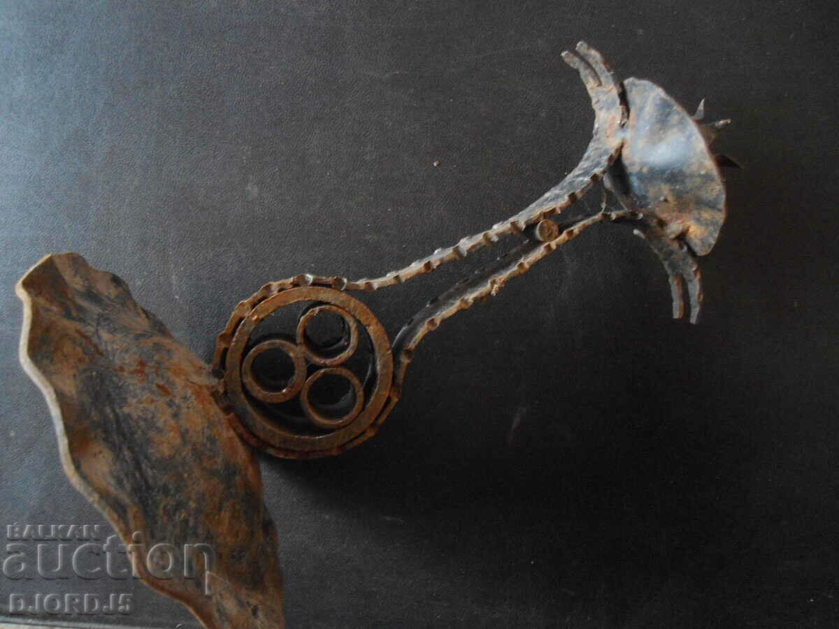 An old forged candlestick - 5 An old forged candlestick - 5