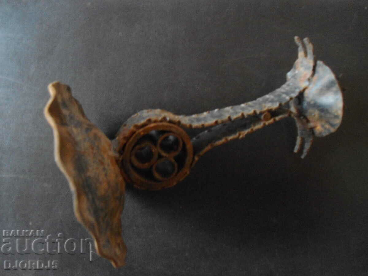 An old forged candlestick - 6 An old forged candlestick - 6