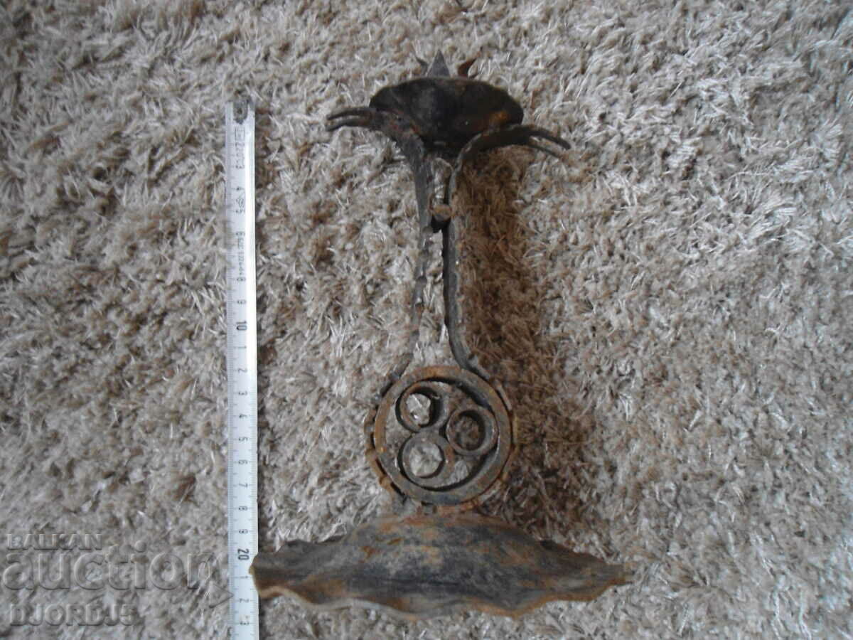 An old forged candlestick - 7 An old forged candlestick - 7