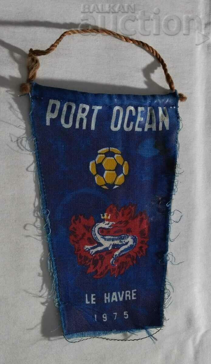 FOOTBALL PORT OCEAN LE HAVRE 1975 CHANGE LENINGRAD FLAG