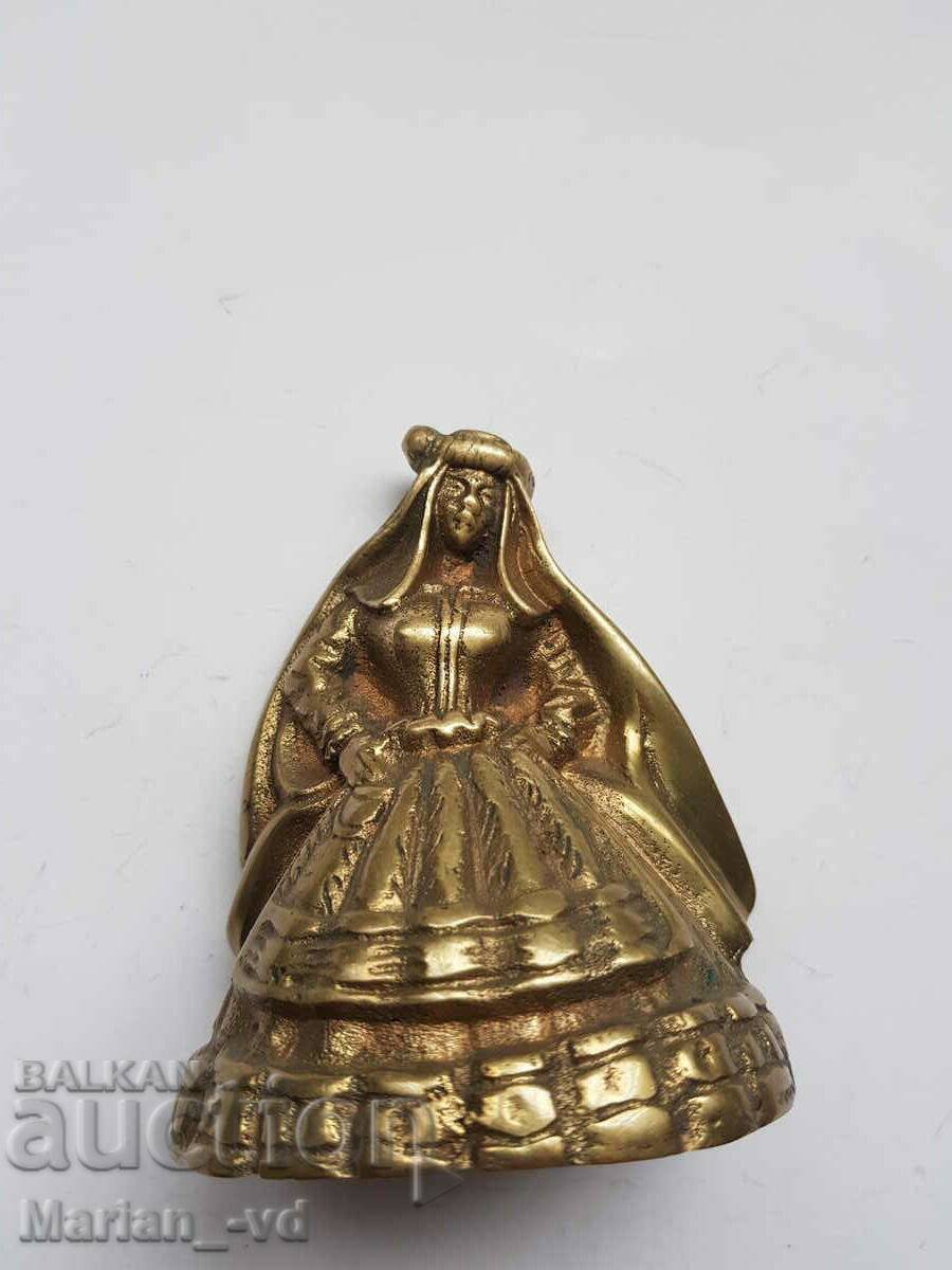Old bronze table bell