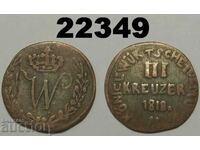Mint Württemberg 3 Kreuzer 1818