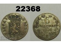 Nassau 6 Kreuzer 1836 νομισματοκοπείο;