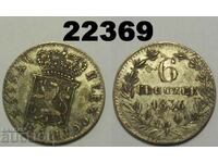 Nassau 6 Kreuzer 1836 νομισματοκοπείο;