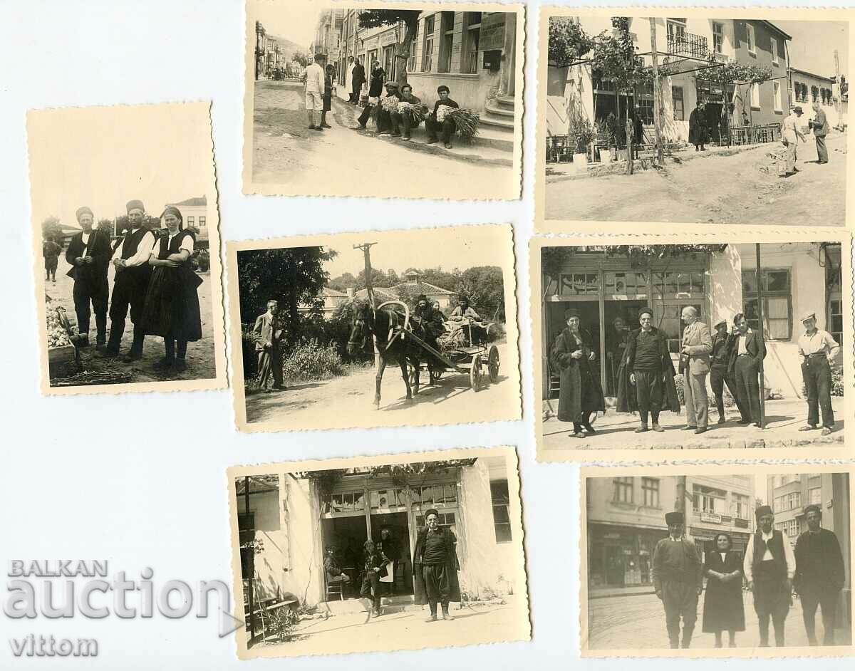 Etnografie 7 fotografii vechi 1939 piata