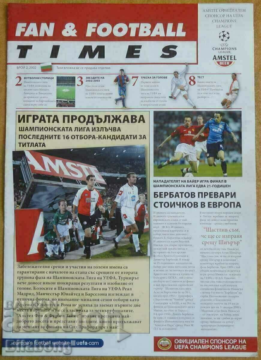 Edition for the Champions League, no. 2/2002