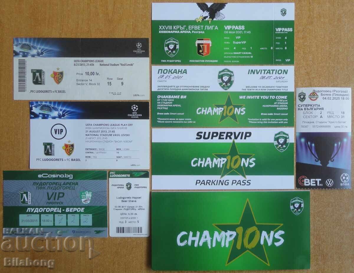 Εισιτήρια ποδοσφαίρου για Ludogorets, Lokomotiv Pd, Botev, Beroe, Ισραήλ Εισιτήρια ποδοσφαίρου για Ludogorets, Lokomotiv Pd, Botev, Beroe, Ισραήλ