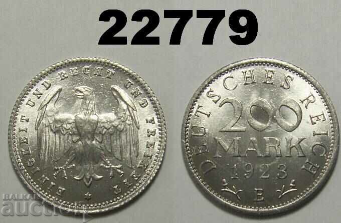 Γερμανία 200 Μάρκα 1923 ΕΙΝΑΙ UNC Εξαιρετικό