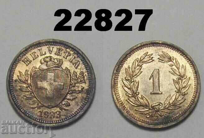 Switzerland 1 Rapen 1933