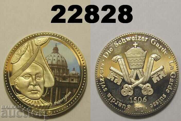 Die Schweizer Garde 1506 Petersdom Медал