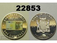 Замбия 1000 квача 1999 – 200 евро