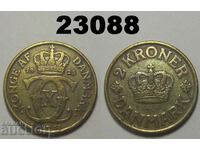 Moneda Danemarca 2 coroane 1925