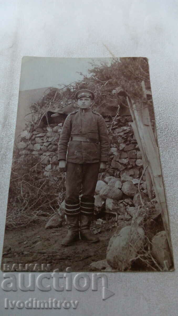 Photo Soldier at the front 1918