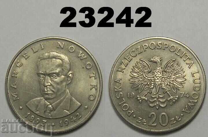 Полша 20 злоти 1974