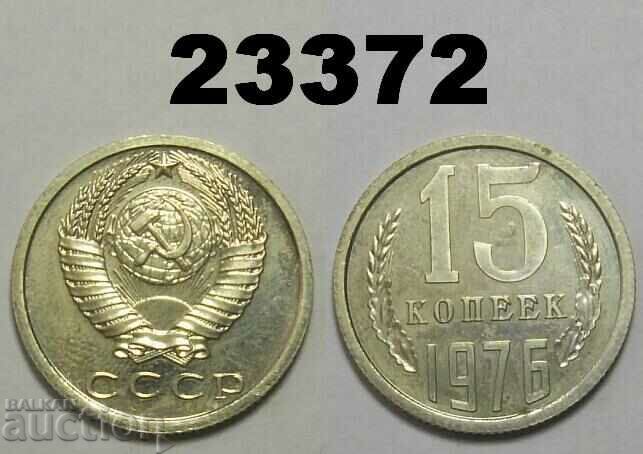 USSR Russia 15 kopecks 1976 Proof