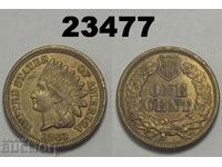 USA 1 cent 1863 AUNC Fine