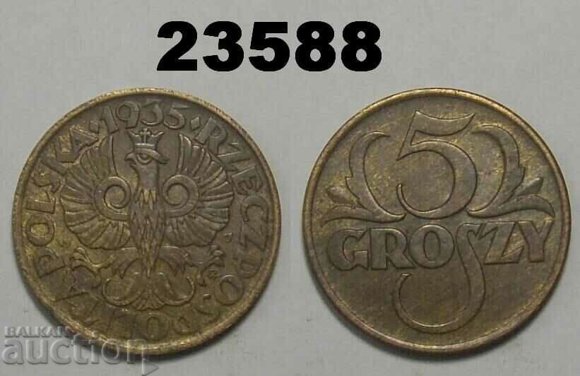 Πολωνία 5 groszy 1935 Εξαιρετικό