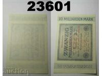 Германия 20 милиарда марки 1923