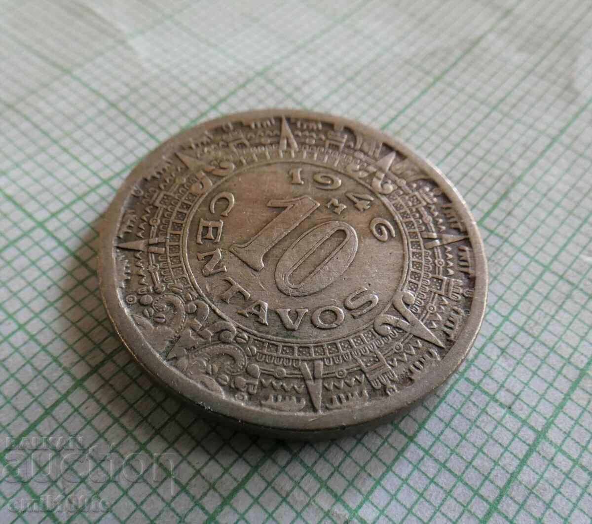 Аукцион 10 центавос 1946 година Мексико Аукцион 10 центавос 1946 година Мексико