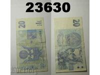 Czech Republic 20 kroner 1994 VF