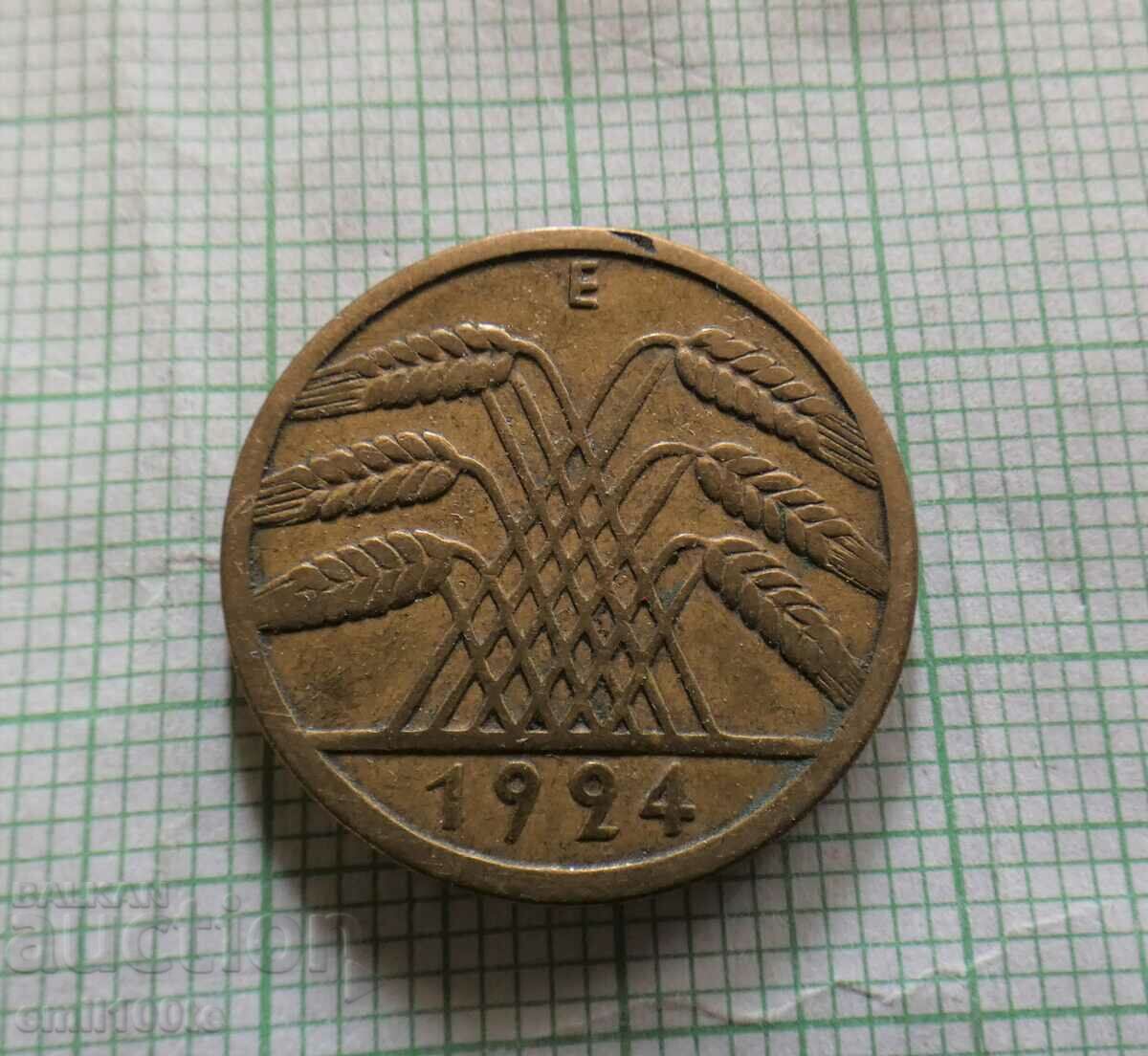 Delivery of 10 Pfennig 1924 E Germany Delivery of 10 Pfennig 1924 E Germany