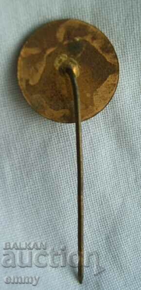 Delivery of Badge - DMZ "G.DIMITROV" Metallurgical Plant - Ruse, enamel