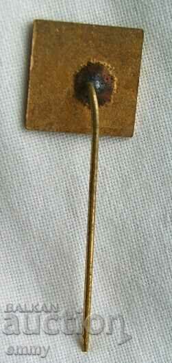 Auction Badge Bulgaria, enamelled Auction Badge Bulgaria, enamelled