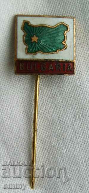 Badge Bulgaria, enamelled