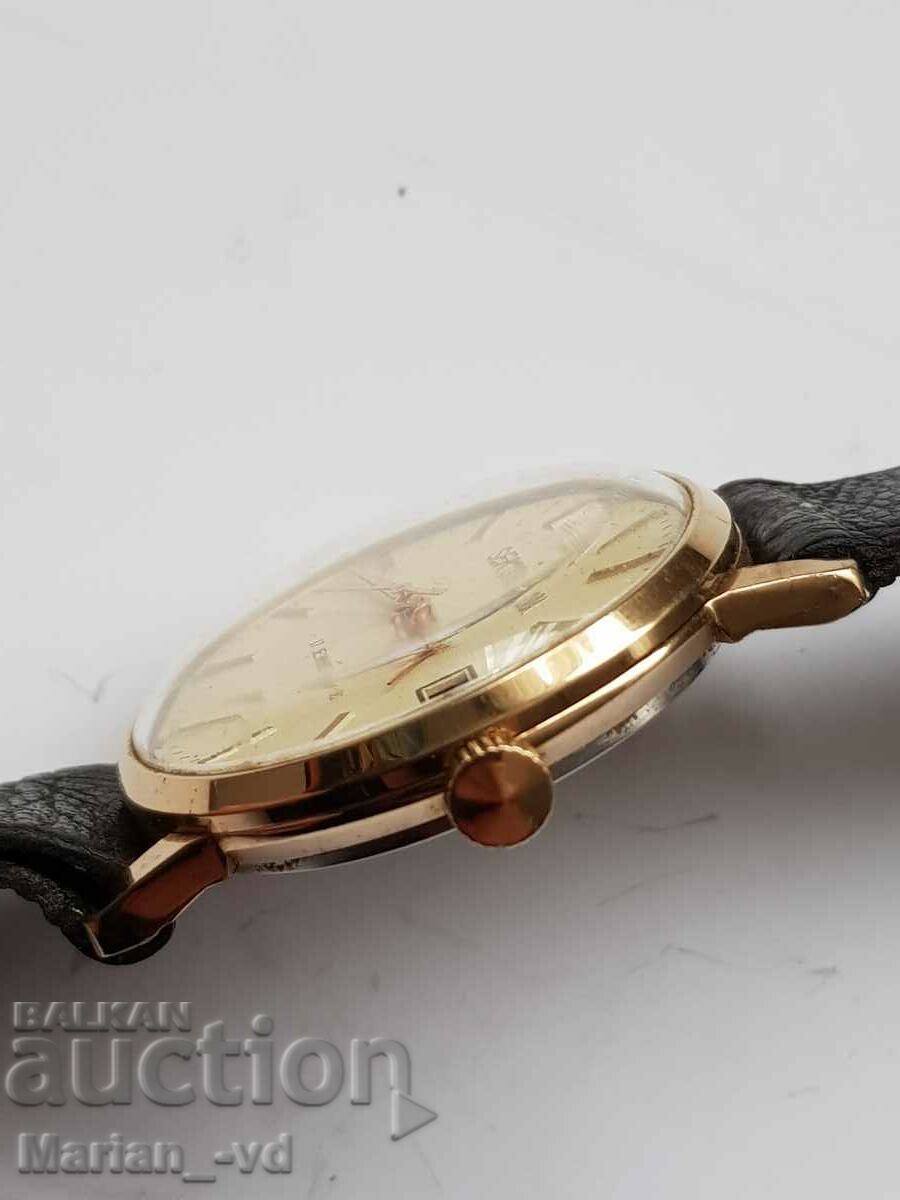 Sekonda 17 Jewels Gold Plated Men's Mechanical Watch - 6 Sekonda 17 Jewels Gold Plated Men's Mechanical Watch - 6