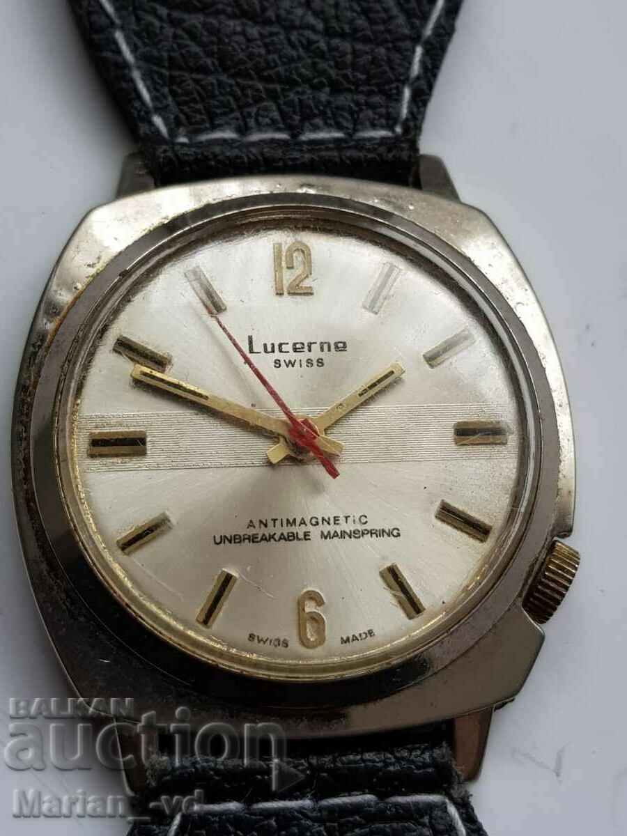 Auction  Lucerne Men's Mechanical Watch