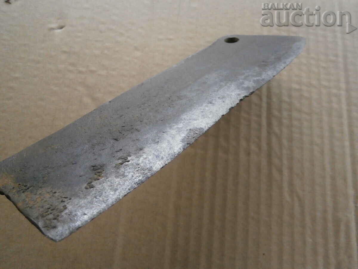 Old forged saber, ax, pole, blade, wrought iron - 6 Old forged saber, ax, pole, blade, wrought iron - 6