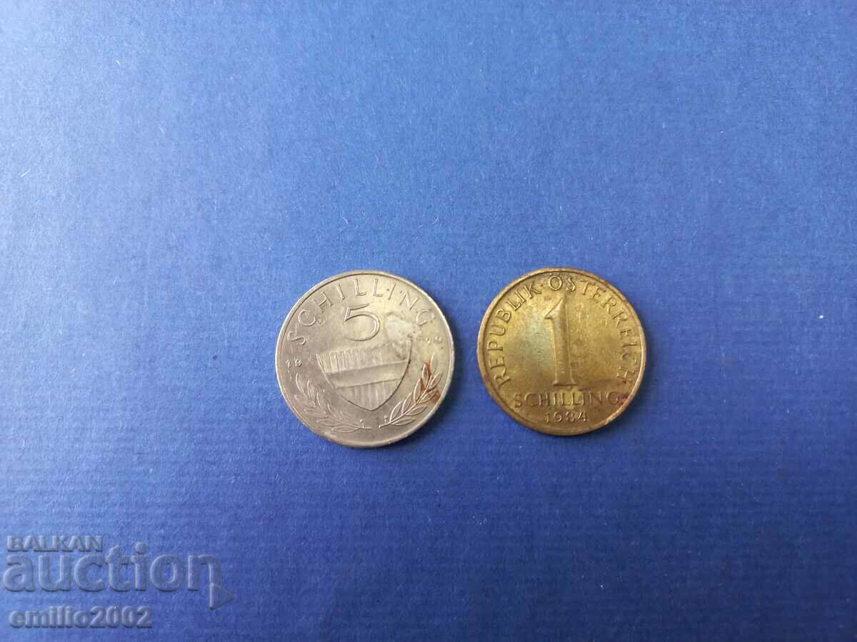 Lot coins Austria with price 2.00 BGN | € 1.02