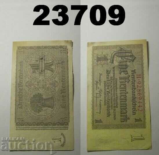 Germany 1 rent stamp 1937 VF/XF