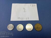 Лот монети ГДР DDR 2