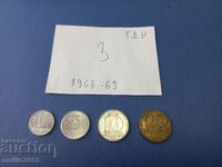 Лот монети ГДР DDR 3