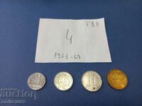 Лот монети ГДР DDR 4