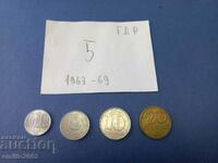 Лот монети ГДР DDR 5
