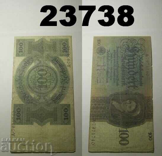 R! Германия 100 марки 1924 H/A
