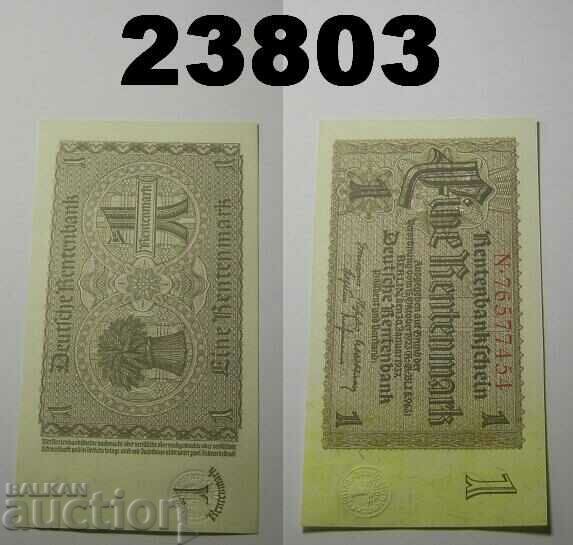 Germany 1 Rentenmark 1937 UNC
