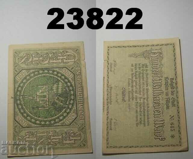 Kempten Allgäu 100 billion marks 1923