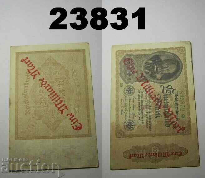 R! Germany 1 Billion Marks 1922 XF