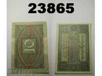 Germania 10 timbre 1920 XF+