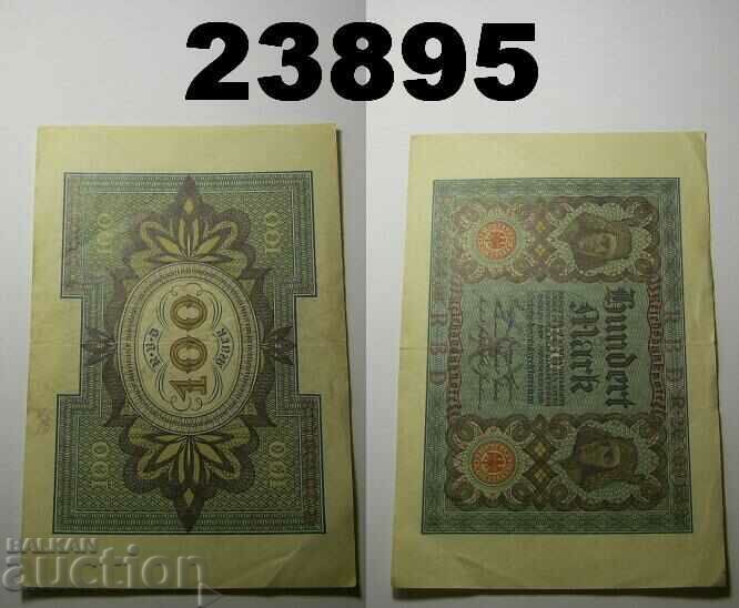 Германия 100 марки 1920 XF