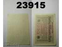 Germany 50 Million Marks 1923 AUNC Ringe