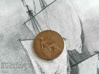 Монета - Великобритания - 1/2 (половин) пени | 1921г.