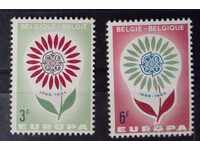 Βέλγιο 1964 Europe CEPT Flowers MNH