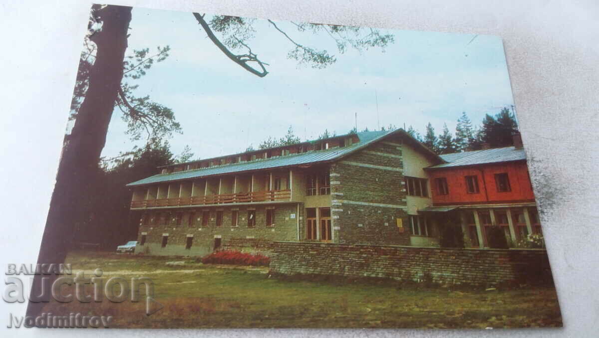 Postcard Peruštitsa Hut Verhovrakh 1983