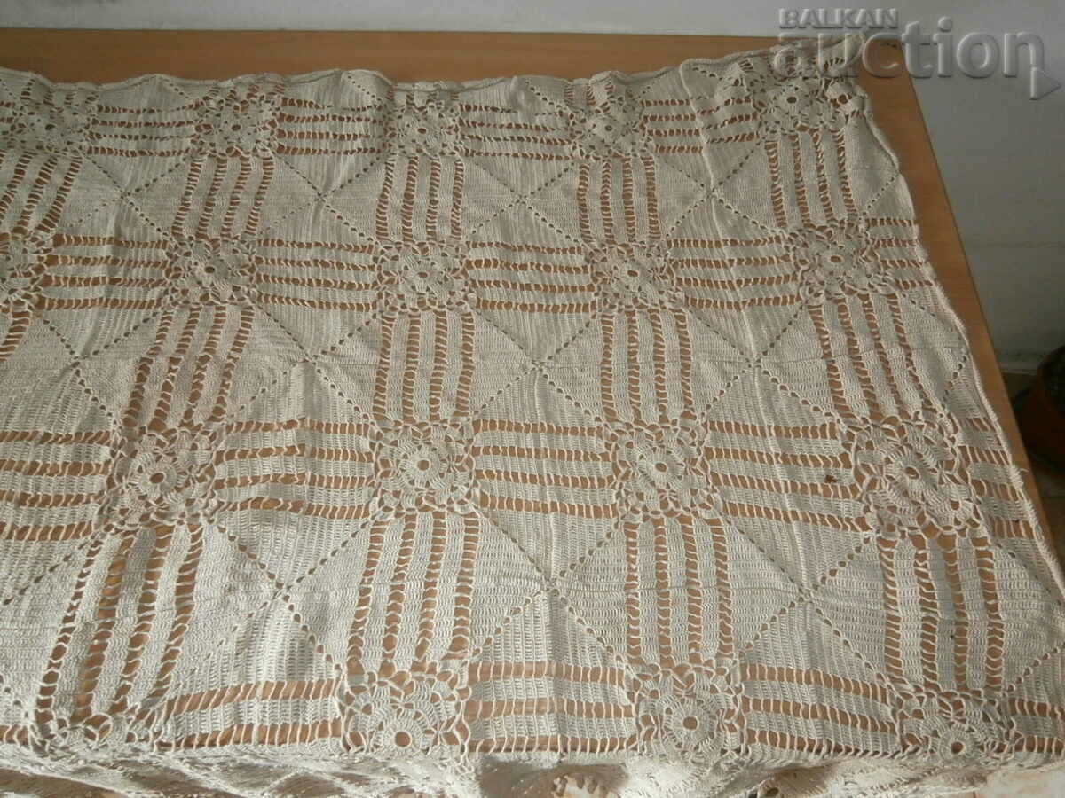 Auction Vintage Crochet Sweetheart Check Sofa Bed Cover Auction Vintage Crochet Sweetheart Check Sofa Bed Cover